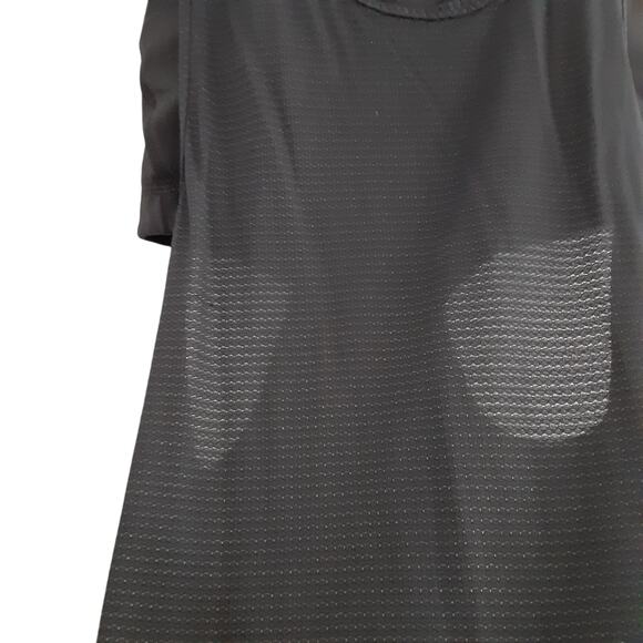 Lululemon Stash It Tank Top Black Racerback Womens 6 Ribbed Layered Sports Bra - Picture 5 of 12